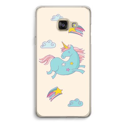Vliegende eenhoorn: Samsung Galaxy A3 (2016) Transparant Hoesje