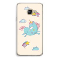 Vliegende eenhoorn: Samsung Galaxy A3 (2016) Transparant Hoesje