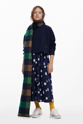 2-in-1 bloemenjurk - BLUE - 9/10