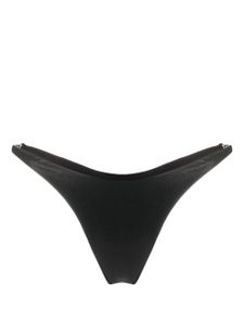 Mugler bas de bikini Star - Noir