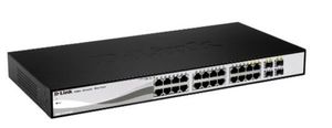 D-Link DGS-1210-26 netwerk-switch Managed L2 Gigabit Ethernet (10/100/1000) 1U Zwart, Grijs