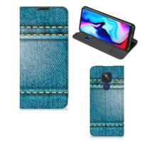 Motorola Moto G9 Play Hippe | Standcase | Jeans