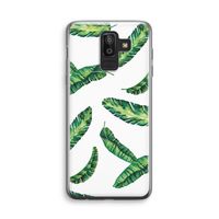 Lange bladeren: Samsung Galaxy J8 (2018) Transparant Hoesje