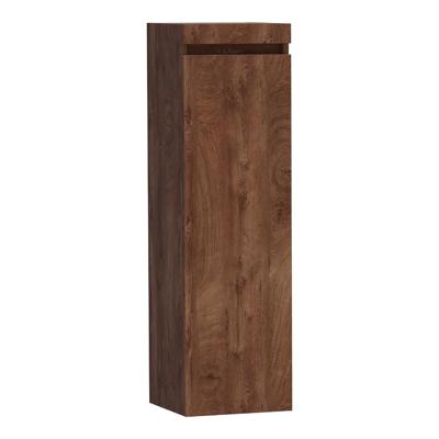 Brauer Joy - Hoge Kast - 120 cm - 1 Deur - Greeploos - Linksdraaiend - Forest Cacao