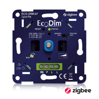 ECODIM | LED Dimmer Zigbee Pro | Druk/Draai | 0-250W | RLC | ECODIM | ECODIM | ECODIM | ECODIM