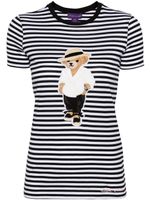 Ralph Lauren Collection t-shirt à patch Polo Bear - Noir - thumbnail