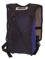 Mirage rugzak, zwart/blauw