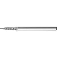 PFERD TOOLS 21222683 Freesstift Hardmetaal Spitsboog Lengte 43 mm Afmeting, Ø 3 mm Werklengte 13 mm Schachtdiameter 3 mm 1 stuks