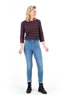 HEMA Dames Jeans - Skinny Fit Lichtblauw (lichtblauw) - thumbnail
