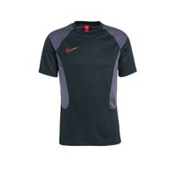 Nike Senior voetbalshirt zwart/donkerpaars/rood - thumbnail