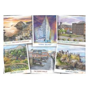 Jumbo Falcon legpuzzel - visit northern ireland, 1000st.