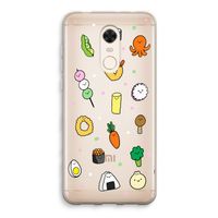 Happy bento friends: Xiaomi Redmi 5 Transparant Hoesje