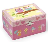Muziekdoos voor sieraden - Uiltjes