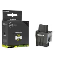 Inktmedia® - Inktcartridge - Geschikt Brother LC-900BK inktcartridge Zwart - Cartridge met Inkt
