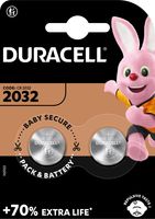 Duracell knoopcel Electronics DL/CR 2032, 3 volt, blister van 2 stuks