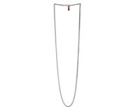 Qoss Jasseron Ketting Jet 3 mm 85 cm
