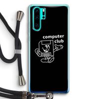 Floppyhead: Huawei P30 Pro Transparant Hoesje met koord