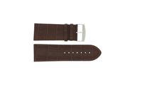 Horlogeband Universeel 305R.02 Leder Bruin 32mm