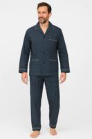 Flanellen heren pyjama - Geruwd - Warme winter pyjama - Flanellen pyjama heren