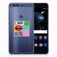 Huawei P10 Plus | Sillicone Back Cover | Popart Princess