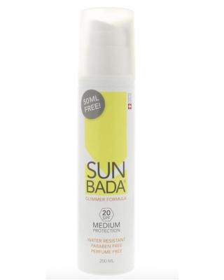 Sunbada SPF20 - Milde zonbescherming met natuurlijke werking