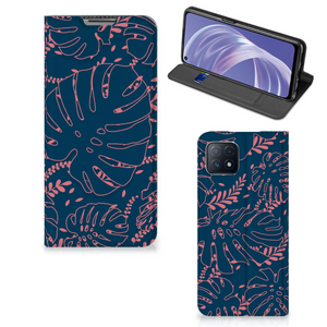 OPPO A73 5G Smart Cover Palm Leaves