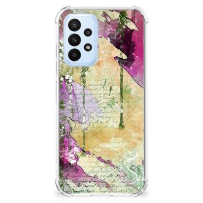 Back Cover Samsung Galaxy A23 Letter Painting Back Cover Samsung Galaxy A23 Letter Painting