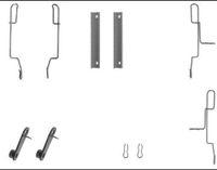 Accessoireset, schijfremblok f.becker_line, u.a. für Citroën, Peugeot, Alpine