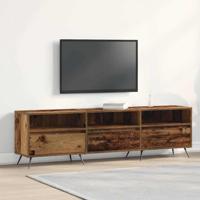 TV-kast Oud hout 150 x 30 x 44,5 cm Bewerkt hout
