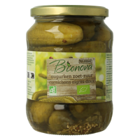 Bionova Augurken zoet zuur bio 670 Gram