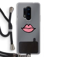 Kusje: OnePlus 8 Pro Transparant Hoesje met koord
