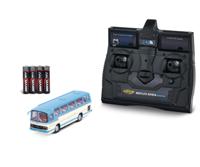 Carson RC Sport 504143 MB Bus O 302 blau 1:87 RC auto Incl. accu, oplader en batterijen voor de zender - thumbnail