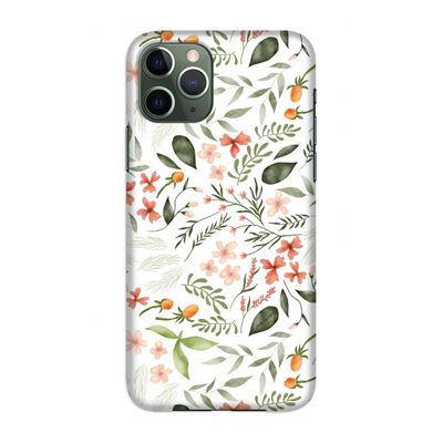Sweet little flowers: Volledig geprint iPhone 11 Pro Hoesje