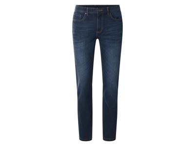 esmara Men Heren jeans - Slim fit (Donkerblauw, 52 (36/32))
