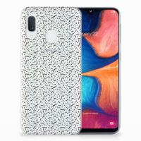 Samsung Galaxy A20e | TPU bumper | Stripes Dots