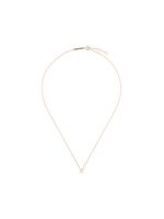 Delfina Delettrez Dots Solitaire diamond necklace - Métallisé