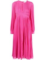 Michael Michael Kors robe mi-longue à col v - Rose