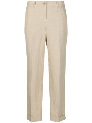 P.A.R.O.S.H. pantalon de costume à coupe slim - Tons neutres