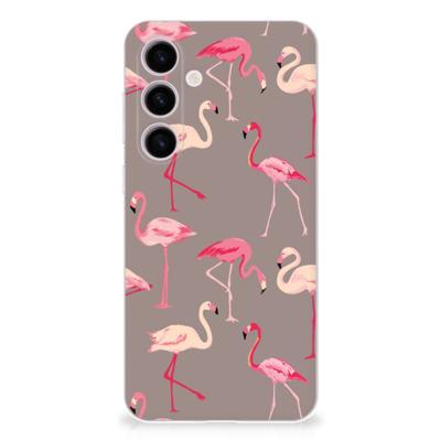 Samsung Galaxy S24 Plus | TPU Hoesje | Flamingo