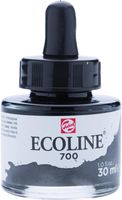 Talens Ecoline waterverf flacon van 30 ml, zwart - thumbnail