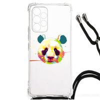 Samsung Galaxy A53 Stevig Bumper Hoesje Panda Color - thumbnail