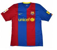 Barcelona Shirt Thuis Gedragen door Gio 2006-2007 - Maat One Size - Kleur: Blauw | Soccerfanshop