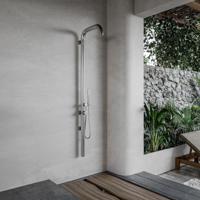Buitendouche Fortifura Outdoor Original Wandmodel Met Handdouche Geborsteld RVS Fortifura