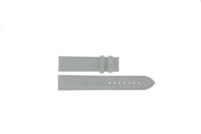 Horlogeband Tissot T610032787 Leder Wit 19mm