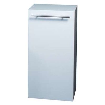 Differnz badkamerkast Force - hoogglans wit - links laag - 35x30x70 cm