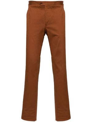 FURSAC pantalon à plis marqués - Marron