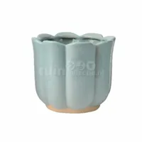 Bloempot Flower Keramiek Ø15cm Blauw
