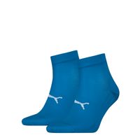 Puma Sport Quartersokken Light 2-pack Blauw-43/46