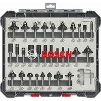 Set van 30 gemengde freesjes met 8 mm schachtdiameter BOSCH - 2607017475