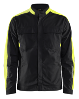Blåkläder Industrie jack stretch 44441832 | Zwart/High-Vis Geel | Maat XL - 7330509761359 Blåkläder Industrie jack stretch 44441832 | Zwart/High-Vis Geel | Maat XL - 7330509761359